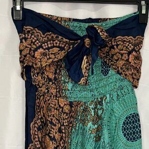 Wevez Maxi Skirt / Strapless Dress Bohemian Women Dress Skirt OS